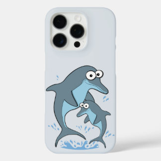 Funda iPhone 16 Pro Delfines
