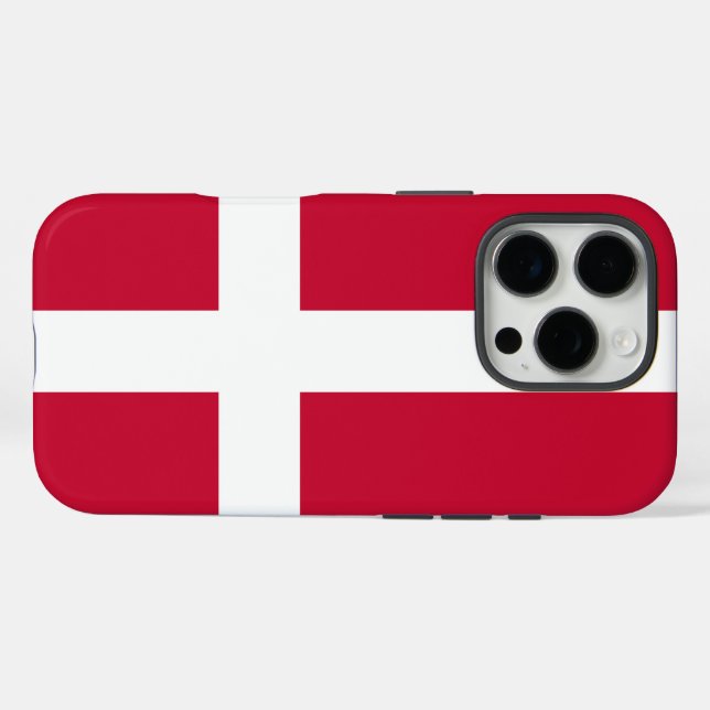 Funda iPhone 16 Pro Dinamarca (Reverso (Horizontal))