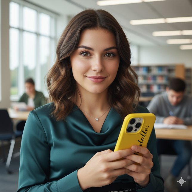 Funda iPhone 16 Pro Diseñar su propio nombre en este oro (Subido por el creador)