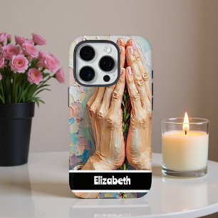 Funda iPhone 16 Pro Diseño artístico de mano