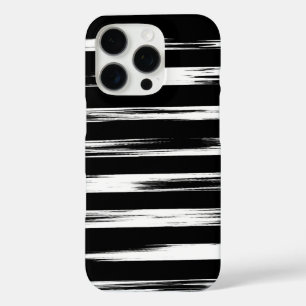 Funda iPhone 16 Pro Diseño artístico en blanco y negro