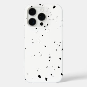 Funda iPhone 16 Pro Diseño artístico en blanco y negro