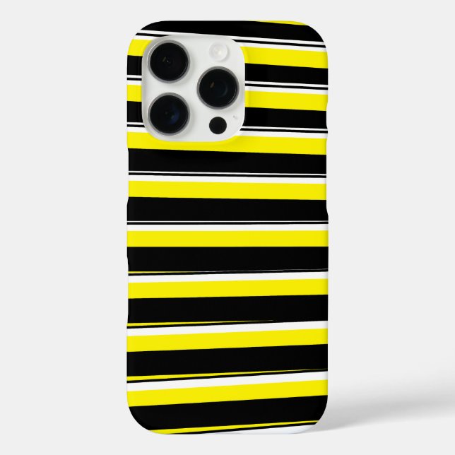 Funda iPhone 16 Pro Diseño de banda de moda (Reverso )