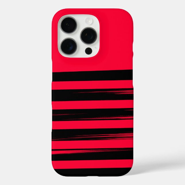 Funda iPhone 16 Pro Diseño de banda de moda (Reverso )