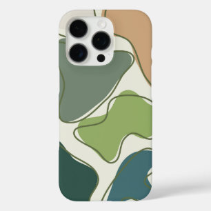 Funda iPhone 16 Pro Diseño de corazón suave abstracto - Arte estético 