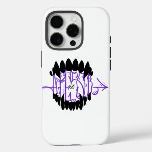 Funda iPhone 16 Pro diseño de cubierta minimalista colección "Agresor"
