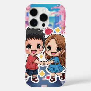 Funda iPhone 16 Pro Diseño de estuche de teléfono de carácter animado