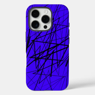Funda iPhone 16 Pro Diseño de moda en azul
