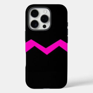 Funda iPhone 16 Pro Diseño de moda sobre fondo negro