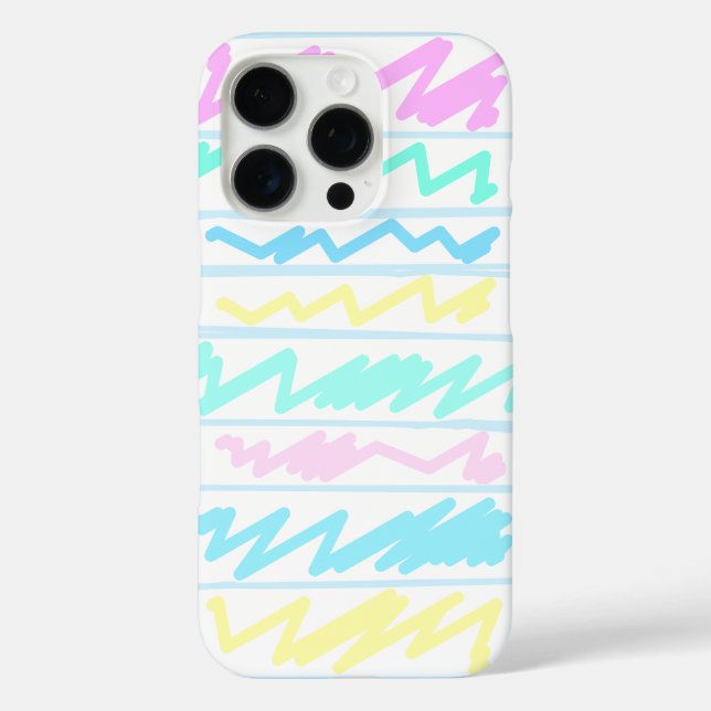 Funda iPhone 16 Pro Diseño de patrón único (Reverso )
