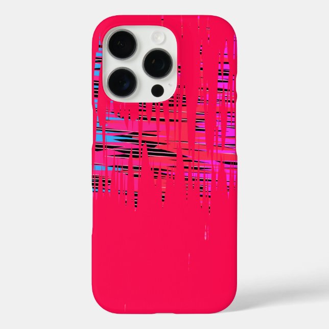 Funda iPhone 16 Pro Diseño de patrones artísticos (Reverso )