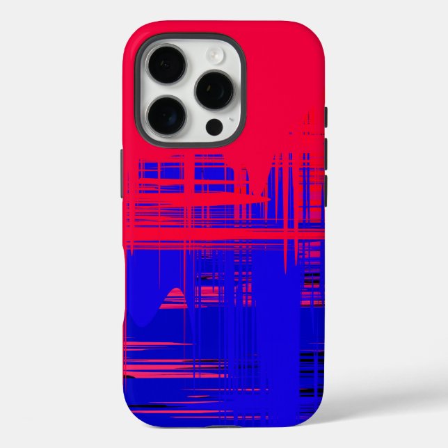 Funda iPhone 16 Pro Diseño de patrones artísticos (Reverso )
