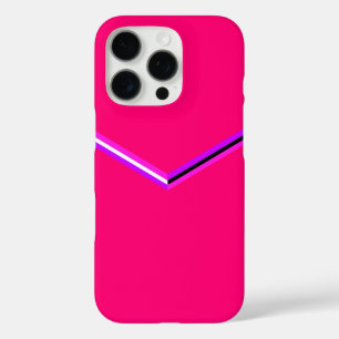 Funda iPhone 16 Pro Diseño de patrones Chevron modernos