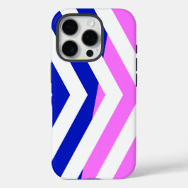 Funda iPhone 16 Pro Diseño de patrones Chevron modernos