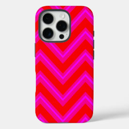 Funda iPhone 16 Pro Diseño de patrones de chequeo luminoso
