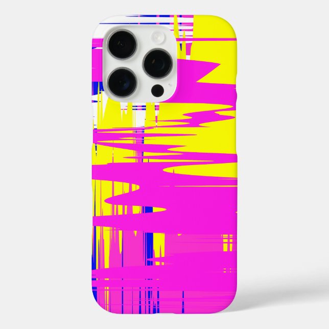 Funda iPhone 16 Pro Diseño de patrones de moda (Reverso )
