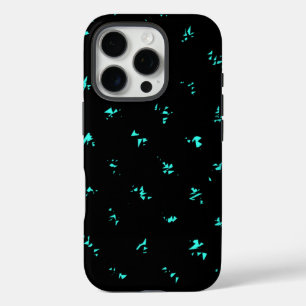Funda iPhone 16 Pro Diseño de patrones en negro