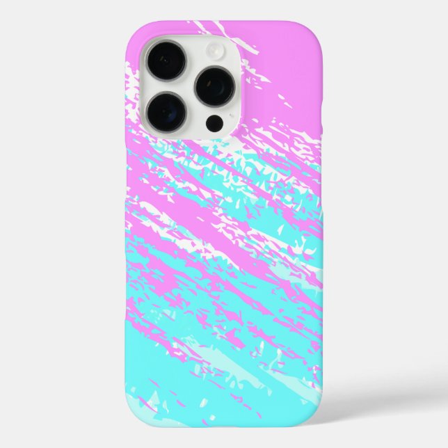 Funda iPhone 16 Pro Diseño de patrones femeninos (Reverso )