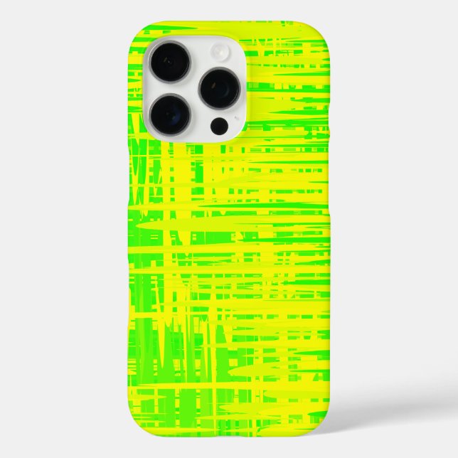 Funda iPhone 16 Pro Diseño de patrones luminosos (Reverso )