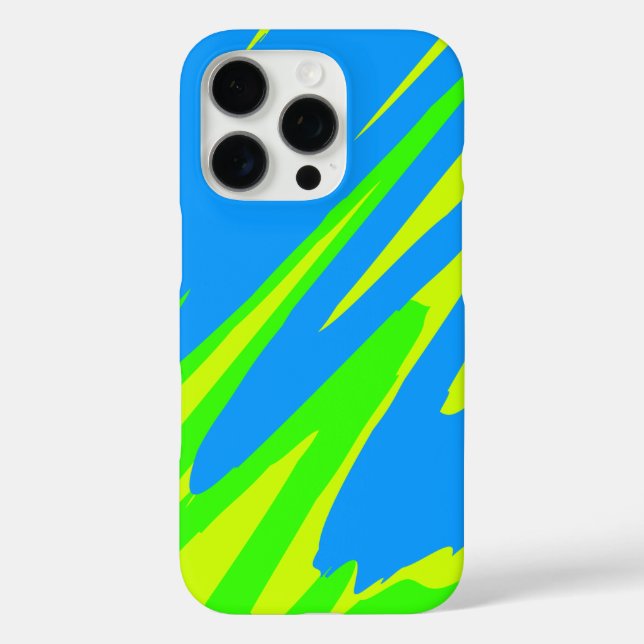 Funda iPhone 16 Pro Diseño de patrones modernos (Reverso )