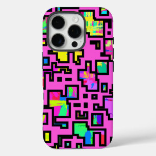 Funda iPhone 16 Pro Diseño de patrones modernos