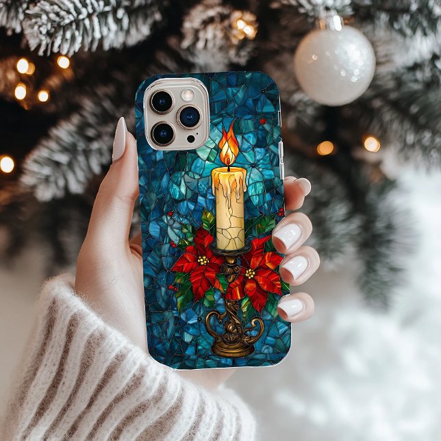 Funda iPhone 16 Pro Diseño de Velas Mantenidas por navidades (Subido por el creador)