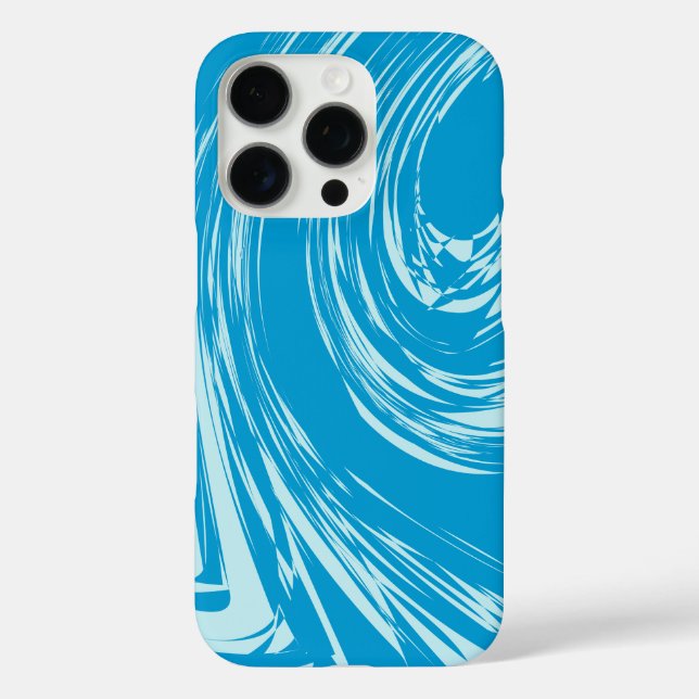 Funda iPhone 16 Pro Diseño del patrón de mármol abstracto (Reverso )