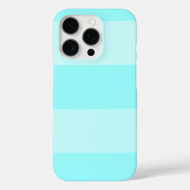 Funda iPhone 16 Pro Diseño en azul claro (Reverso )