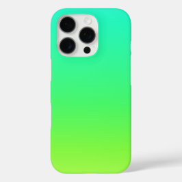 Funda iPhone 16 Pro Diseño luminoso de Ombre