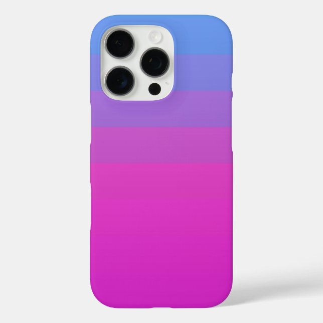 Funda iPhone 16 Pro Diseño Ombre Bonito (Reverso )