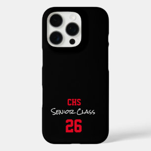 Funda iPhone 16 Pro Diversión de los Colores de Grado de AÑO de Clase 