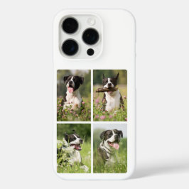 Funda iPhone 16 Pro Dog Photo Collage Personalized Pet