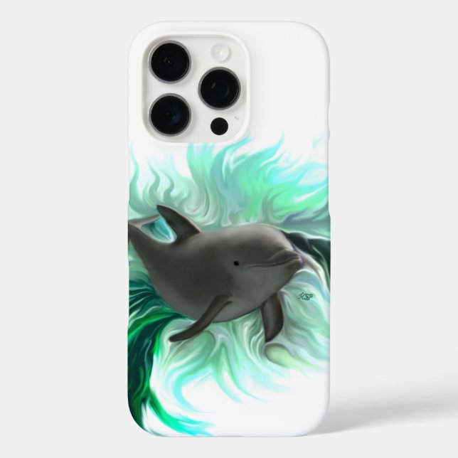 Funda iPhone 16 Pro Dolphin Baby (Reverso )