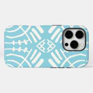 Funda iPhone 16 Pro doodle abstracto moderno