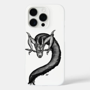 Funda iPhone 16 Pro Dragón al estilo del tatuaje