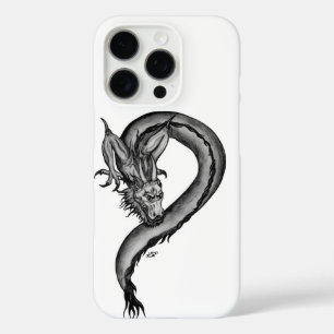 Funda iPhone 16 Pro Dragón al estilo del tatuaje