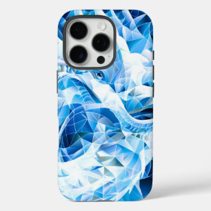 Funda iPhone 16 Pro Dragón del cielo azul