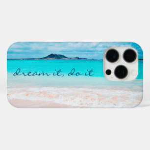 Funda iPhone 16 Pro Dream It Do It Hawaii Blue Ocean Sandy Beach Photo