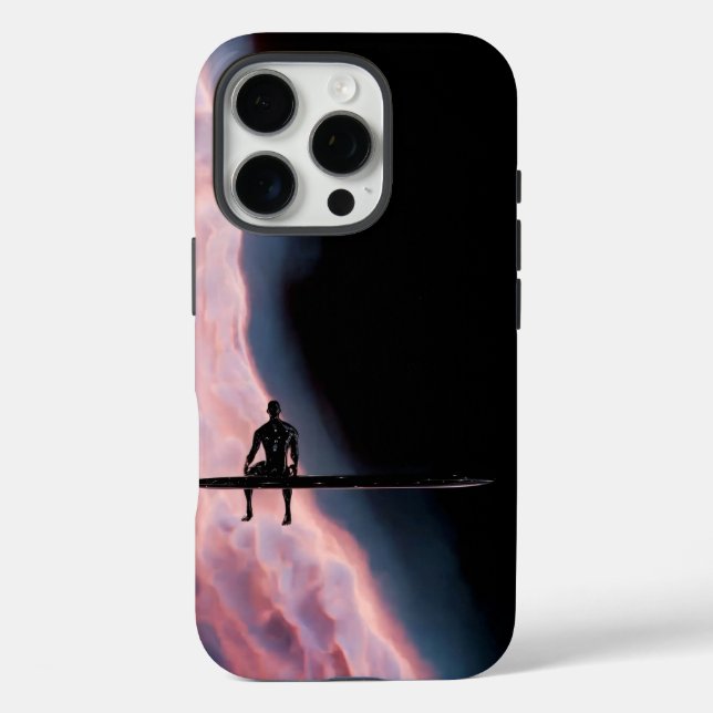 Funda iPhone 16 Pro Drifter galáctico (Reverso )