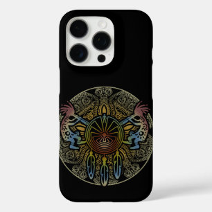 Funda iPhone 16 Pro Dúo Kokopelli - Hombre En El Maze - Dreamcatcher 1