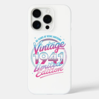 Funda iPhone 16 Pro Edición Limitada Vintage Cumpleaños Diseño Retro 1