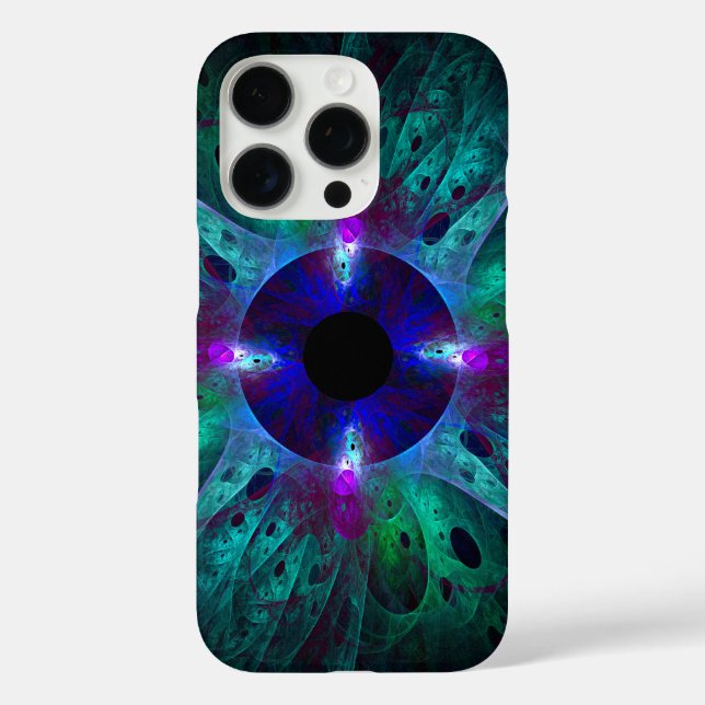 Funda iPhone 16 Pro El arte abstracto visual (Reverso )