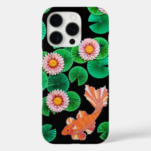Funda iPhone 16 Pro El estanque de koi de papel