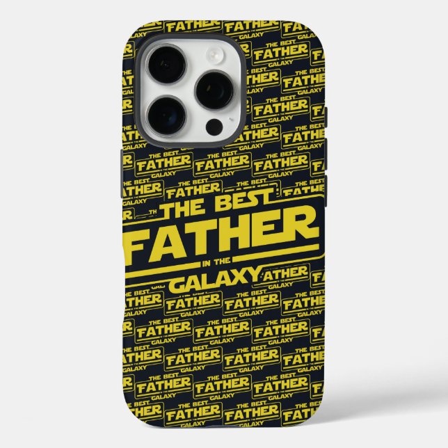 Funda iPhone 16 Pro El mejor regalo del Día del Padre en Galaxy (Reverso )