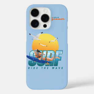 Funda iPhone 16 Pro El surfista cabalga la ola (F)