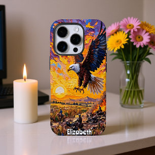 Funda iPhone 16 Pro El vuelo de la libertad por el conflicto