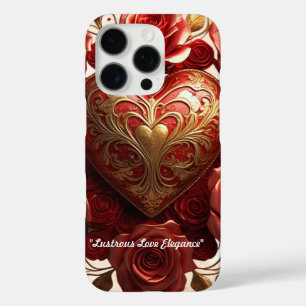 Funda iPhone 16 Pro "Elegancia de Rosa Radiante"