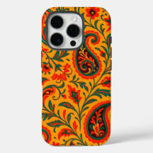 Elegante patrón floral de paisley