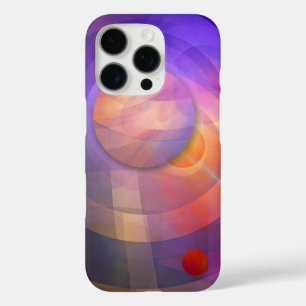 Funda iPhone 16 Pro Energía solar, abstracto artístico