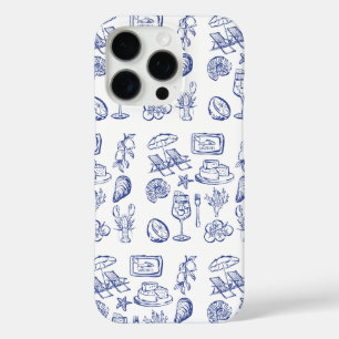 Funda iPhone 16 Pro Esquema de vida mediterráneo